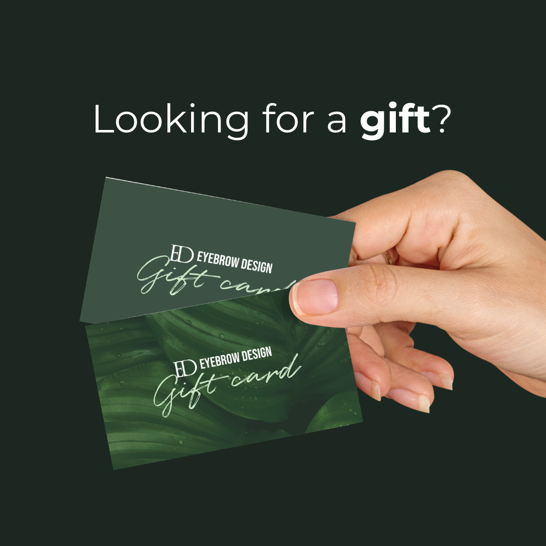 GIFT CARD- EYEBROW DESIGN